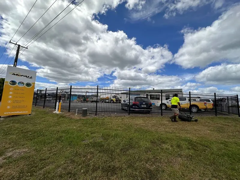 Commercial grounds being looked after in Whangarei